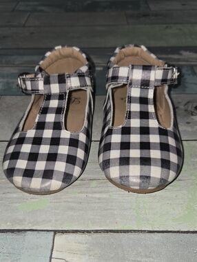 Little Toe Co. Buffalo Print Moccasin Shoes Sz 3-4 Year